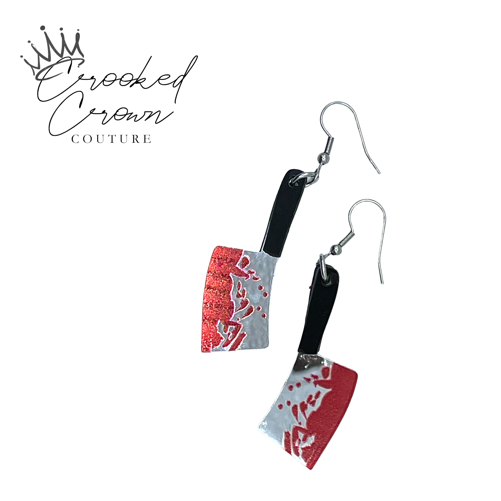 Halloween Knife Earrings