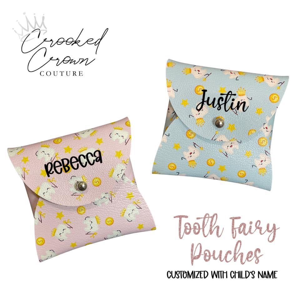 Personalized Tooth Fairy Pouch