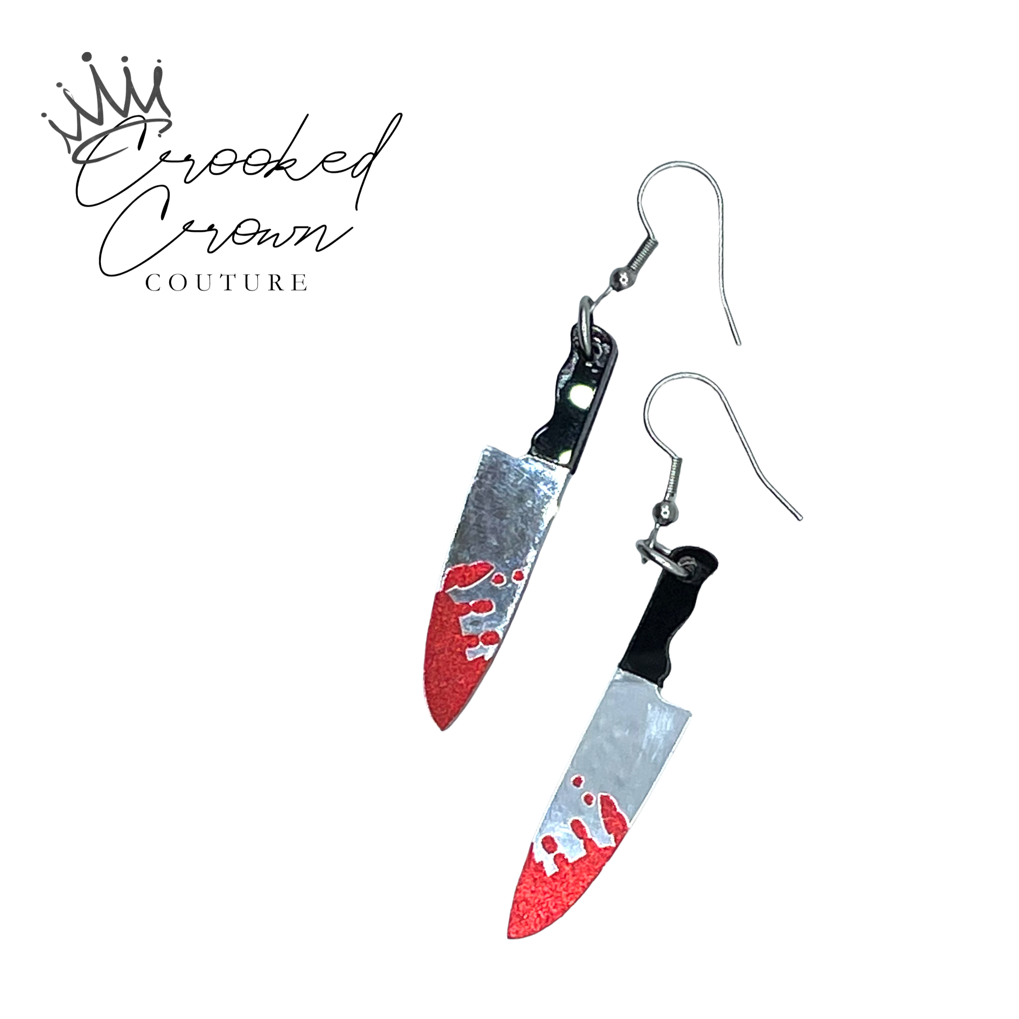 Halloween Knife Earrings